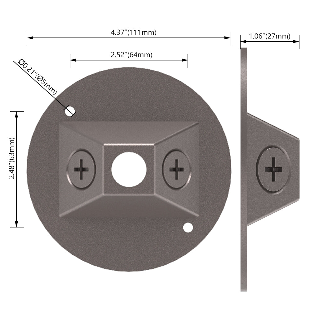 Articulation For 30W-60W Selectable LED Flood Light With Knuckle   WSD-FLKA-35W-60W